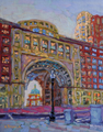 Early Morning, Rowes Wharf; 10x8